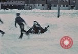 Image of ice skating Anchorage Alaska USA, 1954, second 40 stock footage video 65675035034