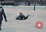 Image of ice skating Anchorage Alaska USA, 1954, second 43 stock footage video 65675035034