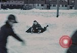 Image of ice skating Anchorage Alaska USA, 1954, second 44 stock footage video 65675035034
