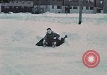 Image of ice skating Anchorage Alaska USA, 1954, second 56 stock footage video 65675035034