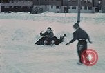 Image of ice skating Anchorage Alaska USA, 1954, second 58 stock footage video 65675035034
