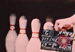 Image of bowling Alaska USA, 1955, second 35 stock footage video 65675035043