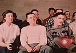Image of bowling Alaska USA, 1955, second 57 stock footage video 65675035043