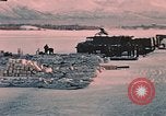 Image of C-119 aircraft Alaska Elmendorf Air Force Base USA, 1955, second 6 stock footage video 65675035047
