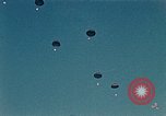 Image of C-119 aircraft Alaska Elmendorf Air Force Base USA, 1955, second 38 stock footage video 65675035047