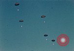 Image of C-119 aircraft Alaska Elmendorf Air Force Base USA, 1955, second 41 stock footage video 65675035047
