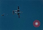 Image of C-119 aircraft Alaska Elmendorf Air Force Base USA, 1955, second 61 stock footage video 65675035047