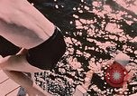 Image of bather Alaska USA, 1954, second 8 stock footage video 65675035048