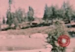 Image of bather Alaska USA, 1954, second 37 stock footage video 65675035048