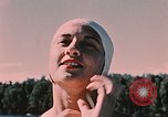 Image of bather Alaska USA, 1954, second 39 stock footage video 65675035048