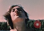Image of bather Alaska USA, 1954, second 42 stock footage video 65675035048