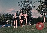 Image of bather Alaska USA, 1954, second 53 stock footage video 65675035048