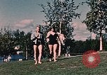Image of bather Alaska USA, 1954, second 54 stock footage video 65675035048