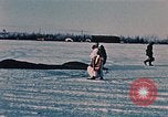 Image of Otter tracked vehicle in snow Alaska USA, 1954, second 41 stock footage video 65675035052