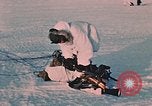 Image of Otter tracked vehicle in snow Alaska USA, 1954, second 47 stock footage video 65675035052