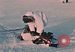Image of Otter tracked vehicle in snow Alaska USA, 1954, second 48 stock footage video 65675035052