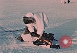 Image of Otter tracked vehicle in snow Alaska USA, 1954, second 49 stock footage video 65675035052