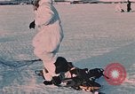 Image of Otter tracked vehicle in snow Alaska USA, 1954, second 54 stock footage video 65675035052