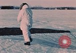 Image of Otter tracked vehicle in snow Alaska USA, 1954, second 57 stock footage video 65675035052