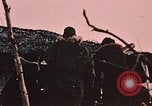 Image of 105mm howitzer gun Fort Richardson Alaska USA, 1954, second 5 stock footage video 65675035053