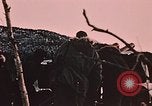 Image of 105mm howitzer gun Fort Richardson Alaska USA, 1954, second 7 stock footage video 65675035053