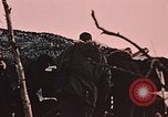 Image of 105mm howitzer gun Fort Richardson Alaska USA, 1954, second 8 stock footage video 65675035053