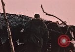 Image of 105mm howitzer gun Fort Richardson Alaska USA, 1954, second 10 stock footage video 65675035053