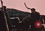 Image of 105mm howitzer gun Fort Richardson Alaska USA, 1954, second 16 stock footage video 65675035053