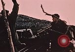 Image of 105mm howitzer gun Fort Richardson Alaska USA, 1954, second 18 stock footage video 65675035053