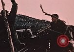 Image of 105mm howitzer gun Fort Richardson Alaska USA, 1954, second 19 stock footage video 65675035053