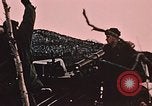 Image of 105mm howitzer gun Fort Richardson Alaska USA, 1954, second 20 stock footage video 65675035053