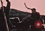 Image of 105mm howitzer gun Fort Richardson Alaska USA, 1954, second 22 stock footage video 65675035053