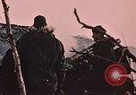Image of 105mm howitzer gun Fort Richardson Alaska USA, 1954, second 29 stock footage video 65675035053