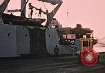 Image of unloading of a ship Whittier Alaska USA, 1954, second 40 stock footage video 65675035060