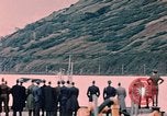Image of submarine surfaces in Womens Bay Kodiak Alaska USA, 1953, second 3 stock footage video 65675035069