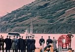 Image of submarine surfaces in Womens Bay Kodiak Alaska USA, 1953, second 5 stock footage video 65675035069