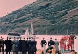 Image of submarine surfaces in Womens Bay Kodiak Alaska USA, 1953, second 7 stock footage video 65675035069