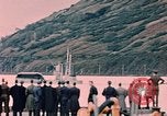 Image of submarine surfaces in Womens Bay Kodiak Alaska USA, 1953, second 10 stock footage video 65675035069