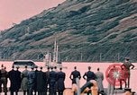 Image of submarine surfaces in Womens Bay Kodiak Alaska USA, 1953, second 11 stock footage video 65675035069