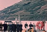Image of submarine surfaces in Womens Bay Kodiak Alaska USA, 1953, second 12 stock footage video 65675035069