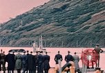 Image of submarine surfaces in Womens Bay Kodiak Alaska USA, 1953, second 18 stock footage video 65675035069