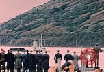 Image of submarine surfaces in Womens Bay Kodiak Alaska USA, 1953, second 22 stock footage video 65675035069