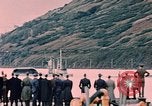 Image of submarine surfaces in Womens Bay Kodiak Alaska USA, 1953, second 26 stock footage video 65675035069