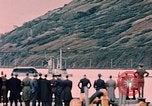 Image of submarine surfaces in Womens Bay Kodiak Alaska USA, 1953, second 28 stock footage video 65675035069