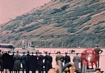 Image of submarine surfaces in Womens Bay Kodiak Alaska USA, 1953, second 48 stock footage video 65675035069