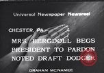 Standbild Bergdoll Chester Pennsylvania USA, 1940, aus Sekunde 1 historischem Filmmaterial Videoclip 65675035071
