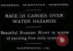 Standbild Five Mile Kanu Rennen Guernewood California USA, 1929, aus Sekunde 7 historischem Filmmaterial Videoclip 65675035083