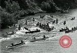 Standbild Five Mile Kanu Rennen Guernewood California USA, 1929, aus Sekunde 18 historischem Filmmaterial Videoclip 65675035083