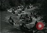 Standbild Five Mile Kanu Rennen Guernewood California USA, 1929, aus Sekunde 32 historischem Filmmaterial Videoclip 65675035083