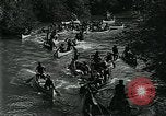 Standbild Five Mile Kanu Rennen Guernewood California USA, 1929, aus Sekunde 33 historischem Filmmaterial Videoclip 65675035083